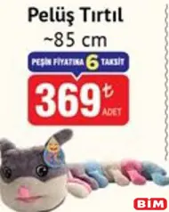 PELUŞ TIRTIL 85 CM